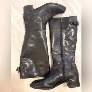 Calf Length Bandolino Riding Boots size 9.5 1.5” heel